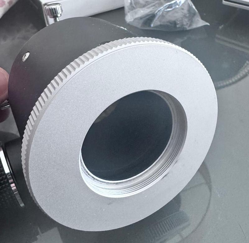 Porte-oculaire à crémaillère Microfocuser 2''