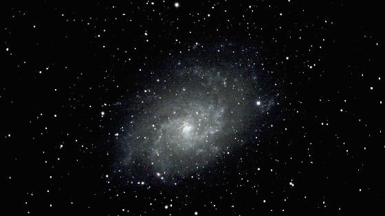 M33:GALAXIE DU TRIANGLE. M33:GALAXIE DU TRIANGLE.