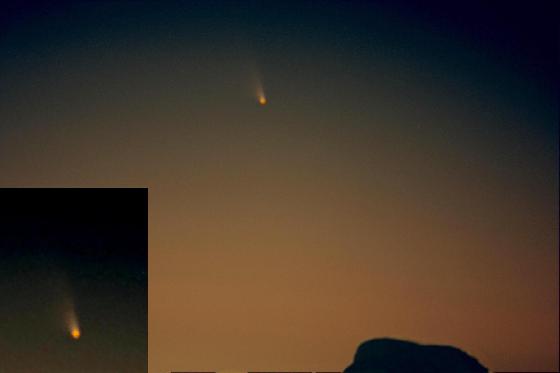 Cométe Panstarrs le 15/03/2013 ST Baume