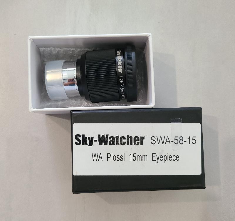 Oculaire Skywatcher UWA 15mm - 58° Oculaire Skywatcher UWA 15mm - 58°