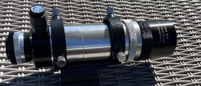 Chercheur droit totalement redressé ES 8x50