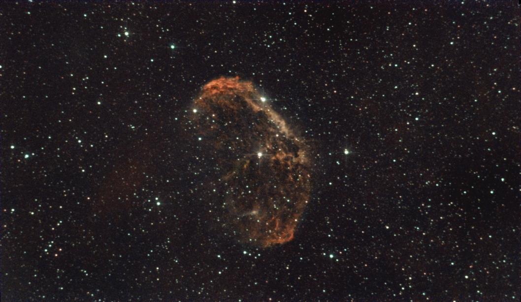 NGC 6888, La nébuleuse du croissant 