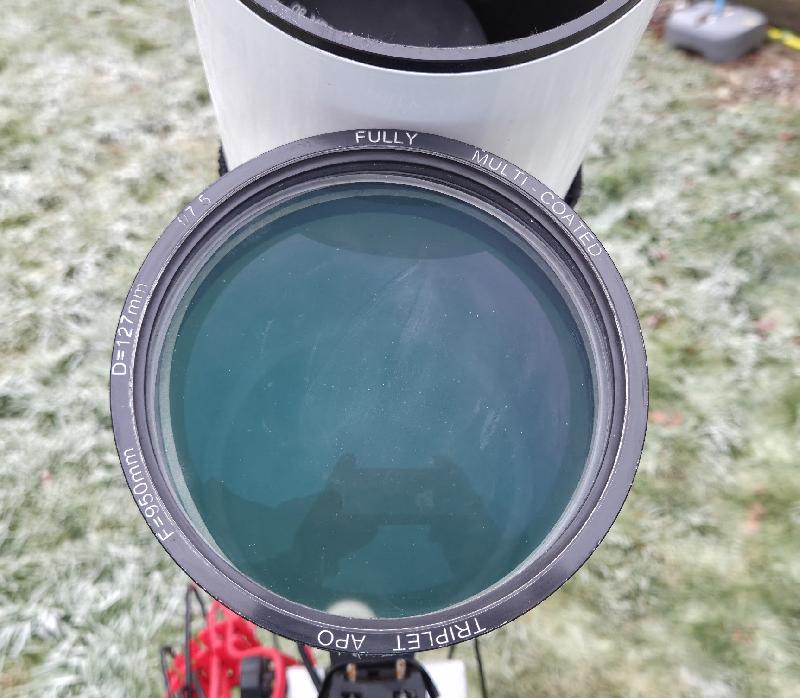 Lunette TS 127mm triplet APO