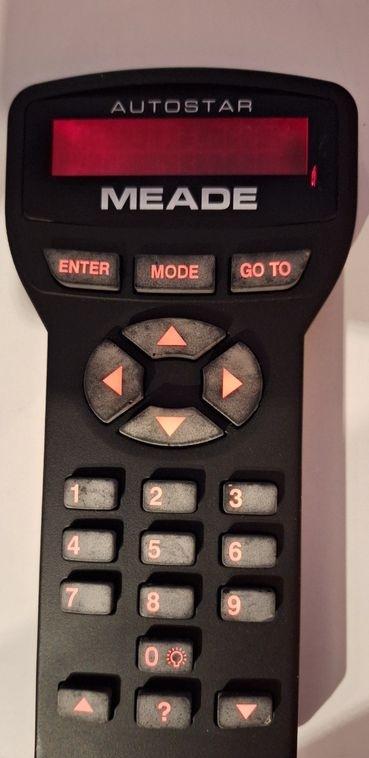 Meade #497 Autostar Controller Raquette Écran HS