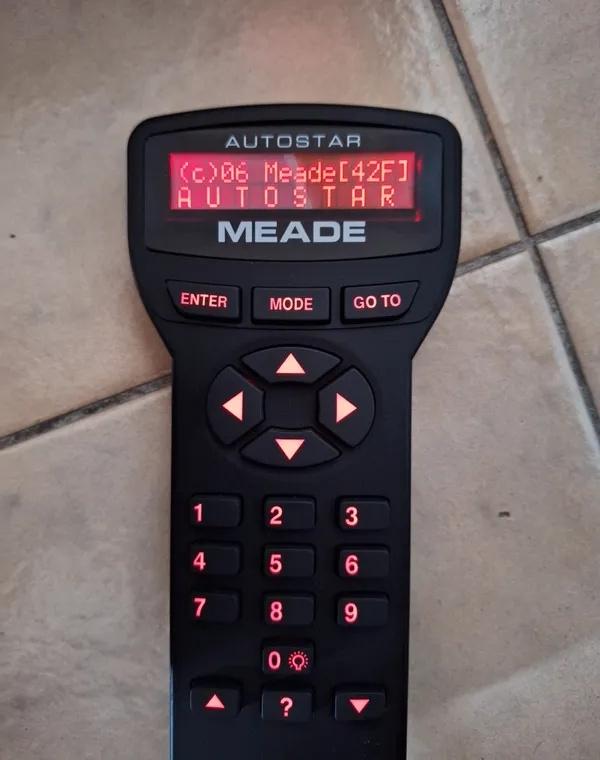 Raquette MEADE Autostar 497