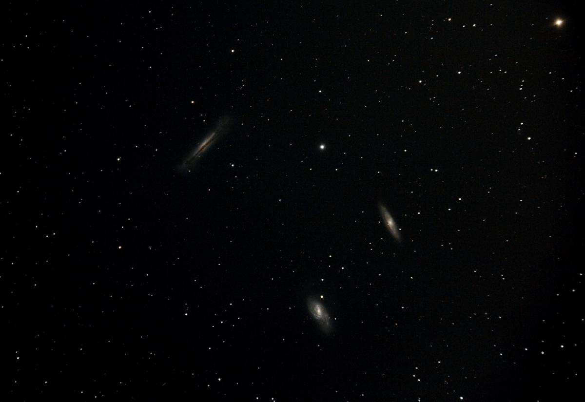 Triplet du Lion - M65 M66 NGC3628