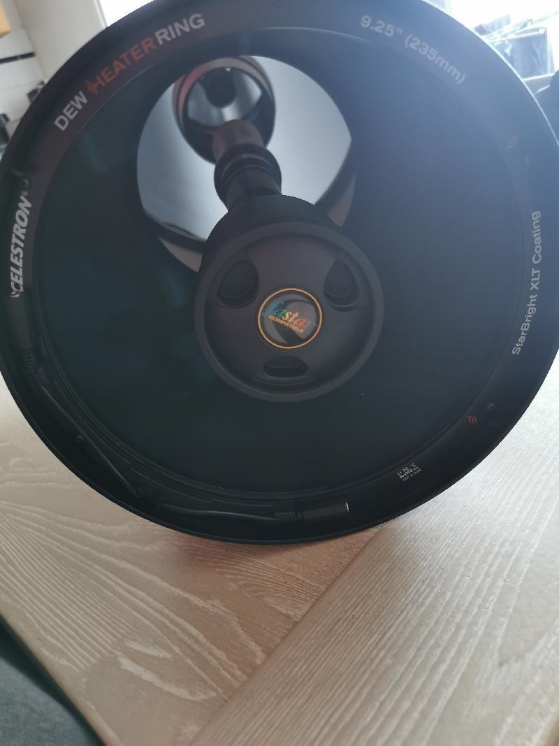 Celestron C9.25 XLT compatible Fastar + caisse de rangement à roulette Geoptik Celestron C9.25 XLT compatible Fastar + caisse de rangement à roulette Geoptik