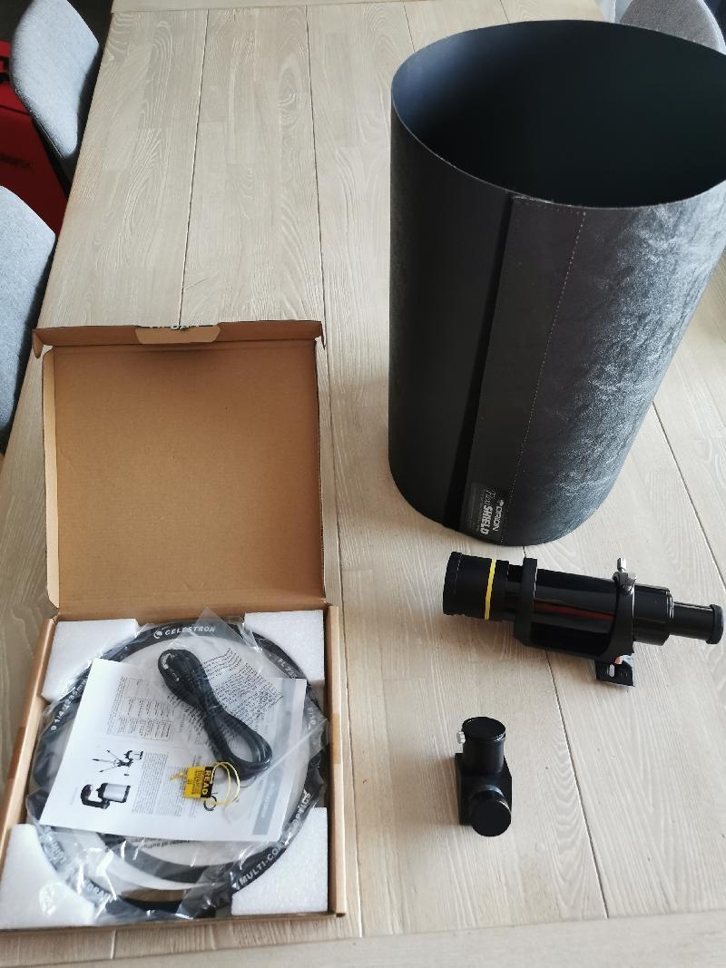 Celestron C9.25 XLT compatible Fastar + caisse de rangement à roulette Geoptik Celestron C9.25 XLT compatible Fastar + caisse de rangement à roulette Geoptik