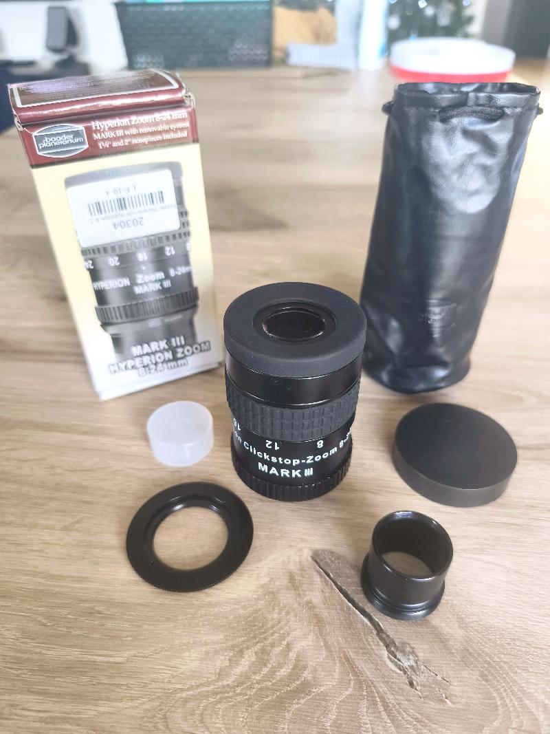 Oculaire Baader Hyperion Zoom Mark III 8–24 mm - Excellent état