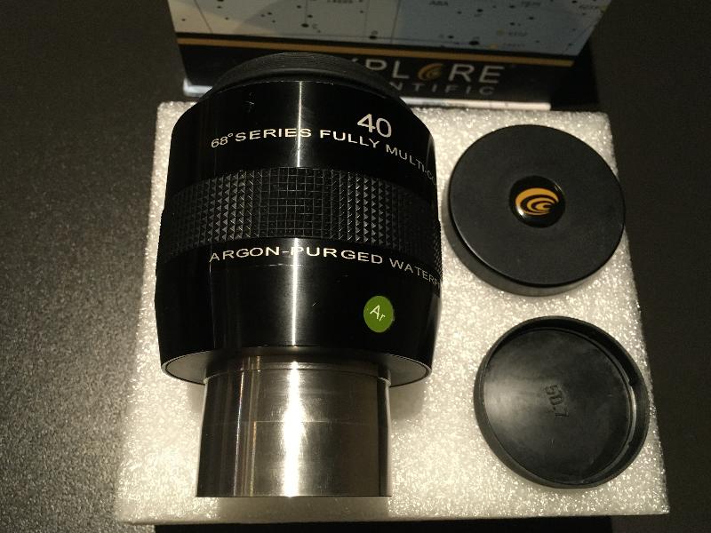 Vente ou échange oculaire ES 40mm 68°