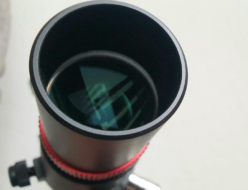 Chercheur 6x30 coudé réticulé redressé