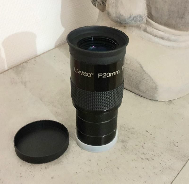 Oculaire Sky-Watcher 20mm 80° ( double fonction )