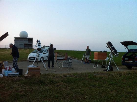 abris pliant pour sortie astro
