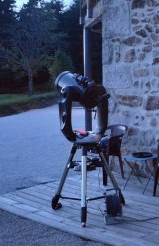 Vend mon télescope celestron sc925 fastar avec GPS