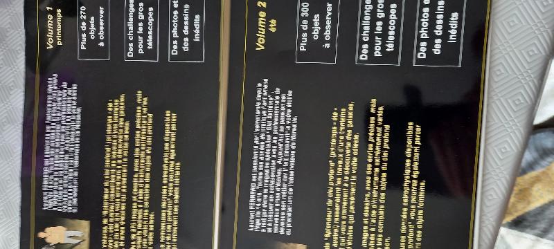 Vends les 4 volumes de l'atlas "Splendeurs du ciel profond " de Laurent Ferrero