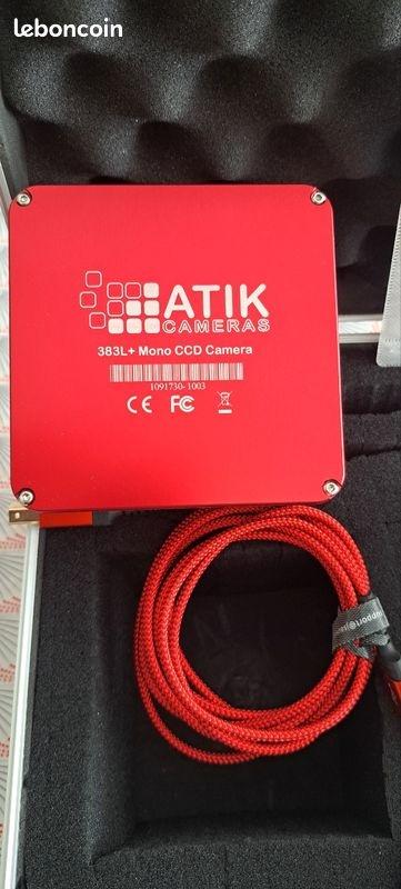 Caméra CCD Monochrome Atik 383L+ (Refroidie)