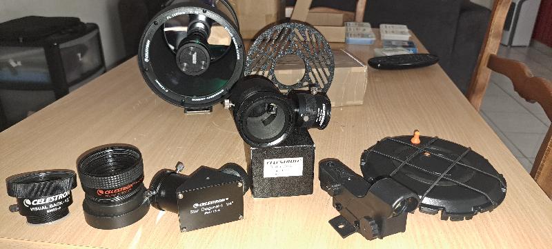 Kit complet astrophoto "Expert" : Celestron C5 XLT + Réducteur + Off-Axis Guider (Radial Guider)