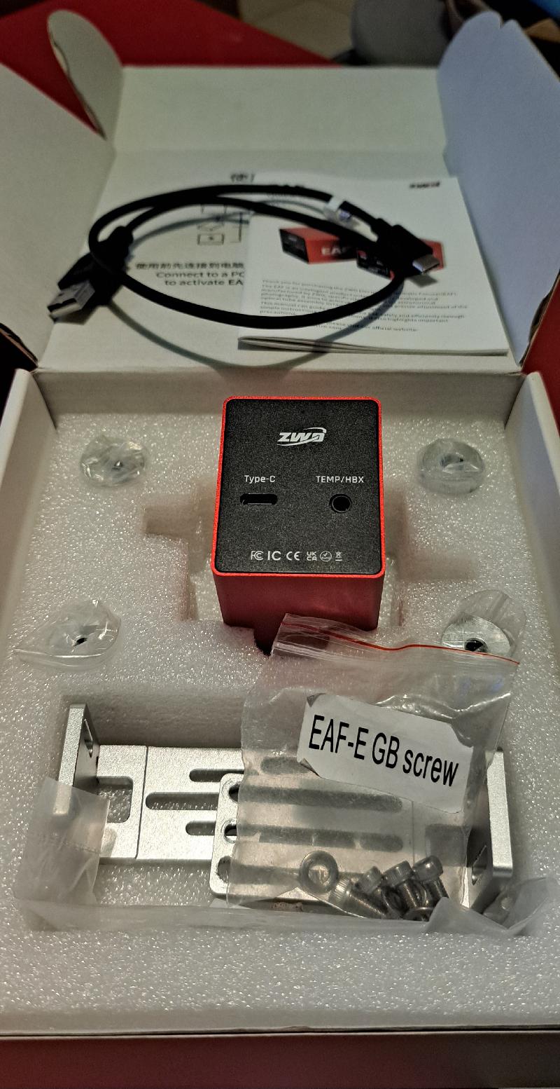 Moteur de mise au point ZWO EAF (version USB-C) - très bon état
