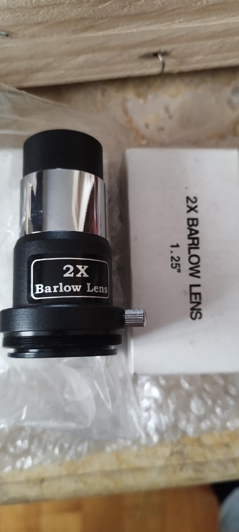 Barlow 2× 31,75 mm (1,25") – très bon état