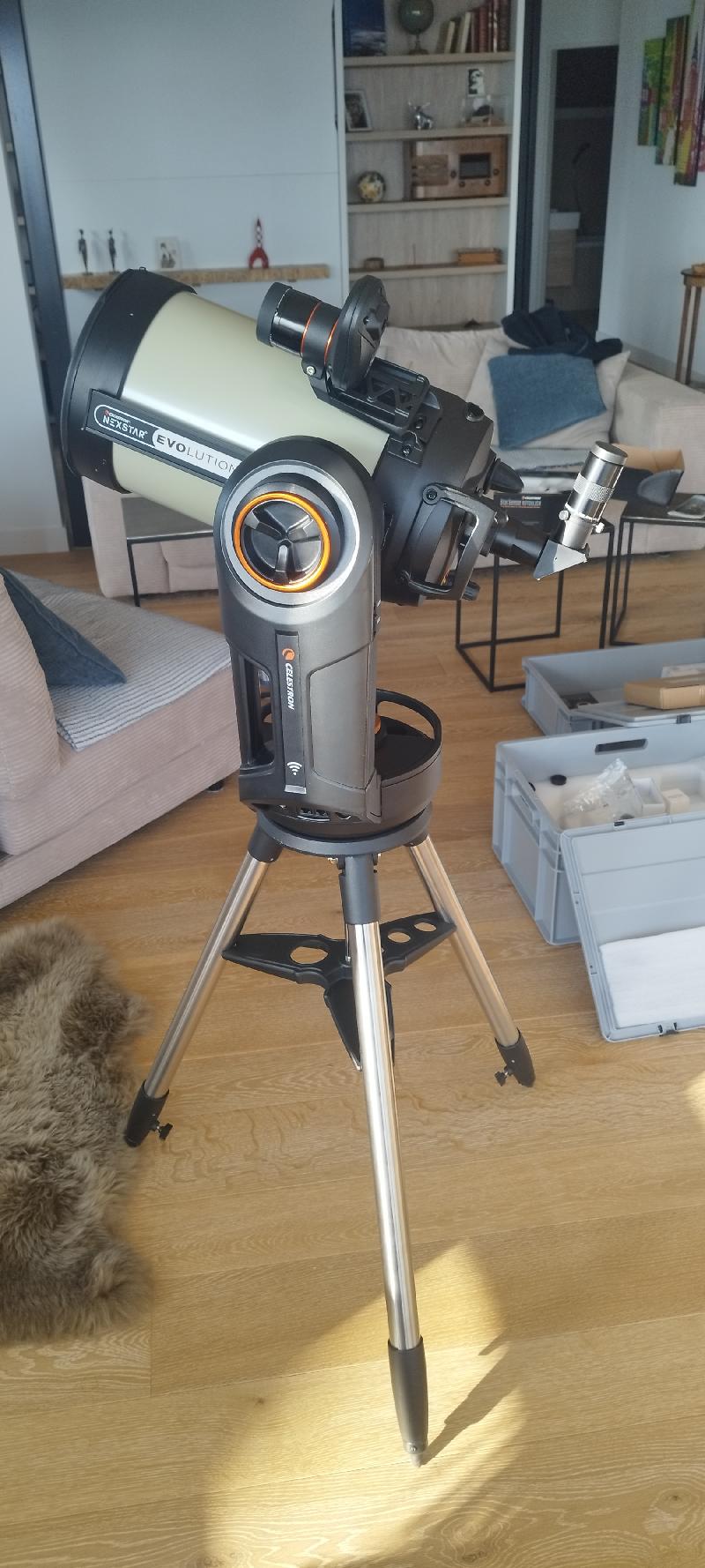 Télescope Celestron NexStar Evolution 8 HD + StarSense Télescope Celestron NexStar Evolution 8 HD + StarSense