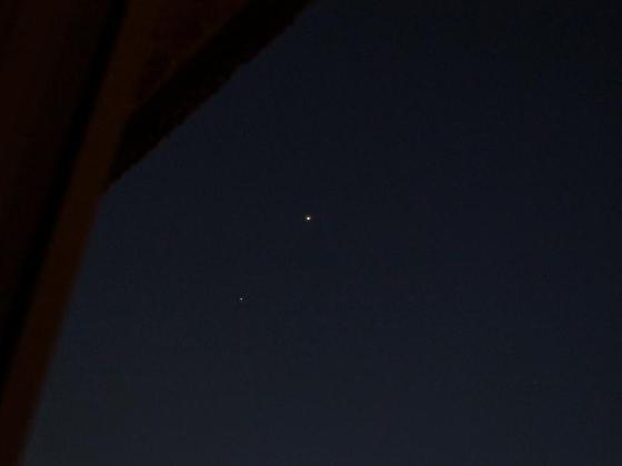 Conjonction Vénus Jupiter