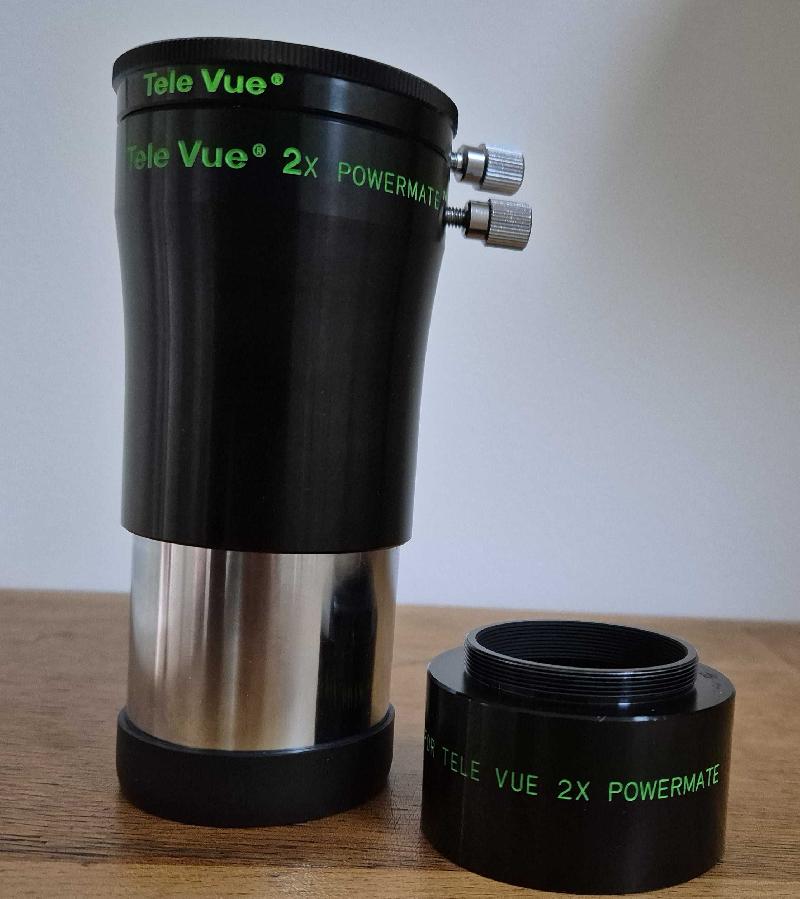 LENTILLE DE BARLOW 2x POWERMATE TELEVUE