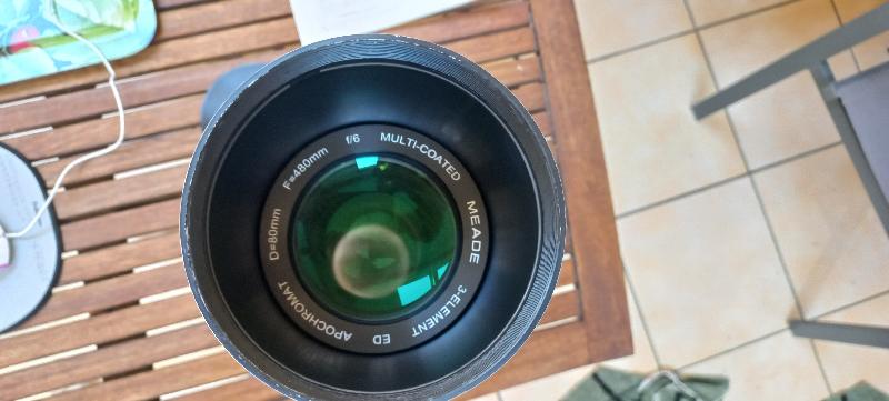 Triplet APO Meade 80 F6 serie 5000