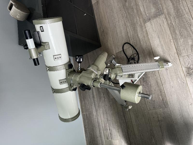 Télescope Perl-Vixen SP-C102D 102/720 monture Super Polaris + SkySensor-3D (Japon vintage)
