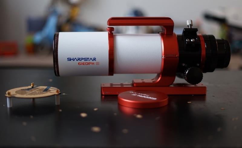 Sharpstar 61EDPH III + reducteur aplanisseur 0.75 + bahtinov + filtre solaire Sharpstar 61EDPH III + reducteur aplanisseur 0.75 + bahtinov + filtre solaire