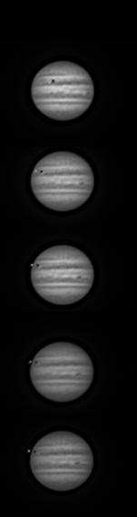 jupiter du 11/12/12 et transit de Io jupiter du 11/12/12 et transit de Io