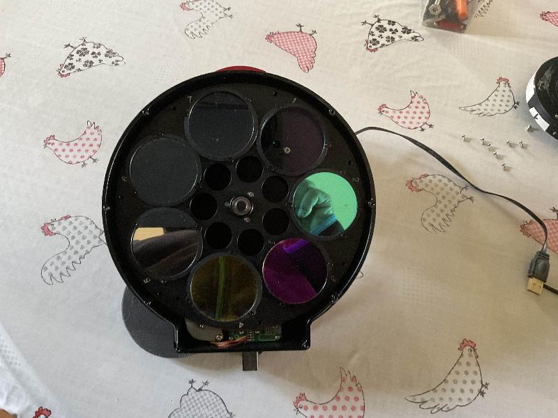 Camera ZWO 6200MM +Filtres Chroma 50mm
