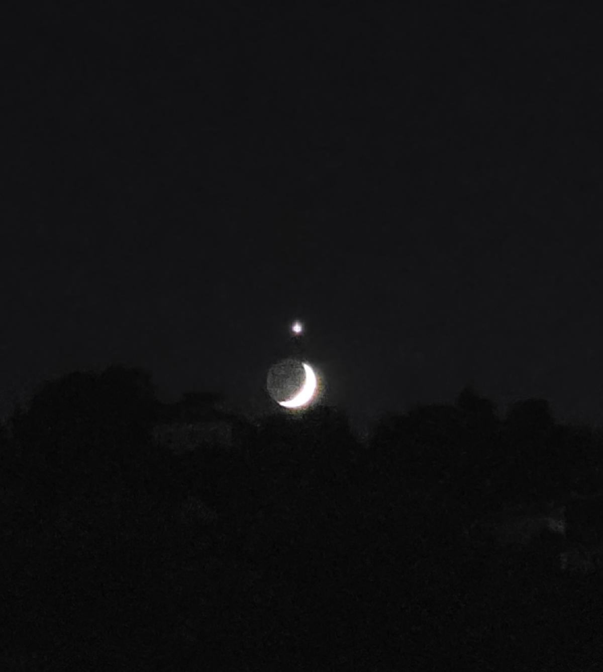 Conjonction Lune et Vénus Conjonction Lune et Vénus