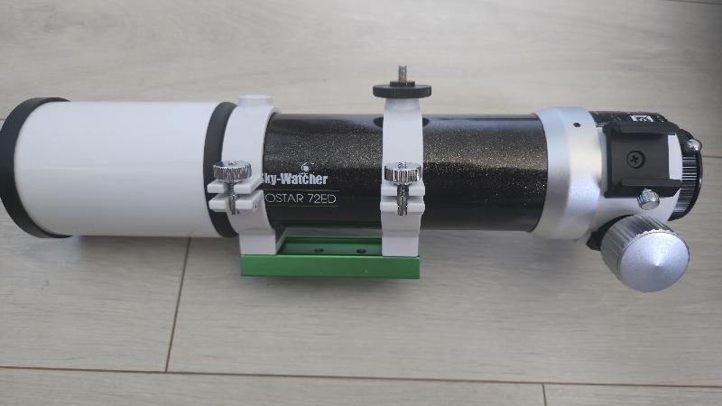 Sky-Watcher Evostar 72ED + réducteur/correcteur 0,85x + accessoires
