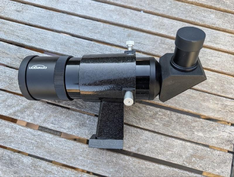 Chercheur (Télescope) 9*50 image redressée - Omegon