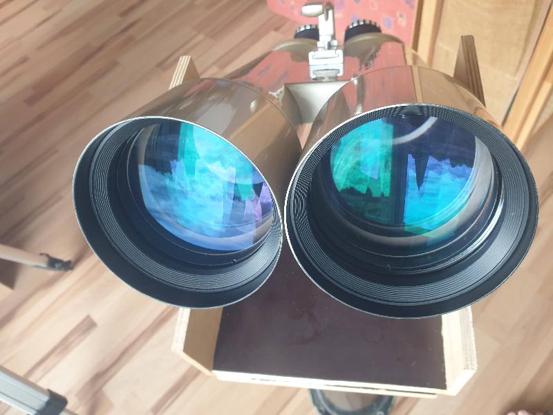 Grandes jumelles TS 20x100 avec une visée à 45° Grandes jumelles TS 20x100 avec une visée à 45°