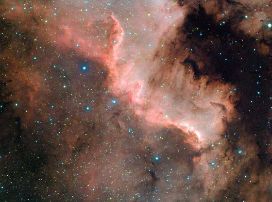 Le Mur de NGC 7000 Le Mur de NGC 7000