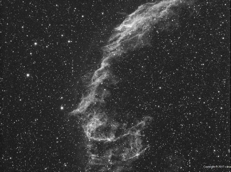 Ngc 6992 Les Dentelles partie orientale
