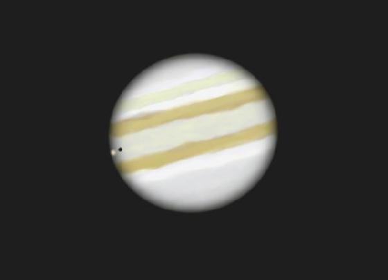 Jupiter le 10fevrier2015 + io