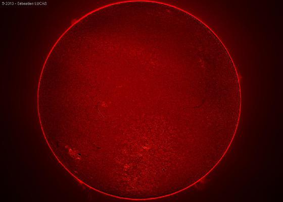 Soleil - protubérances et activité en surface