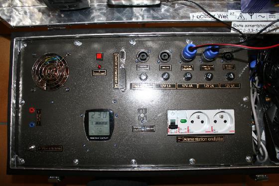 Station d'alimentation de terrain