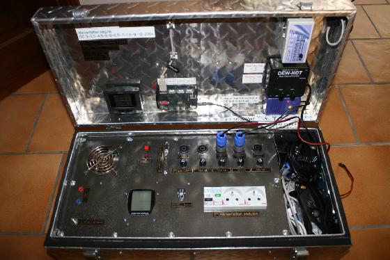 Station d'alimentation de terrain