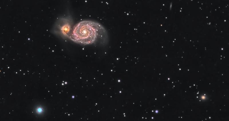 M51 L Ha RVB
