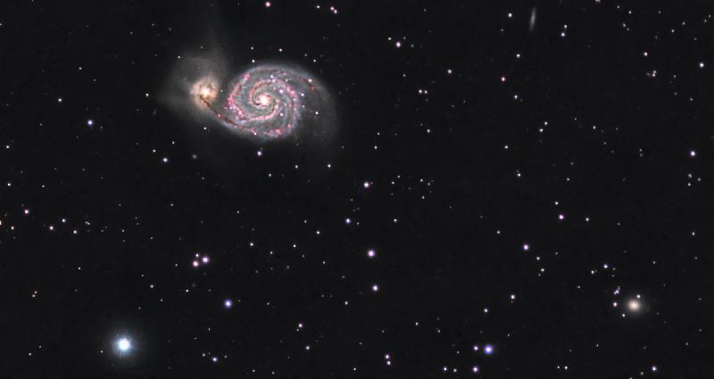 M51 L Ha RVB