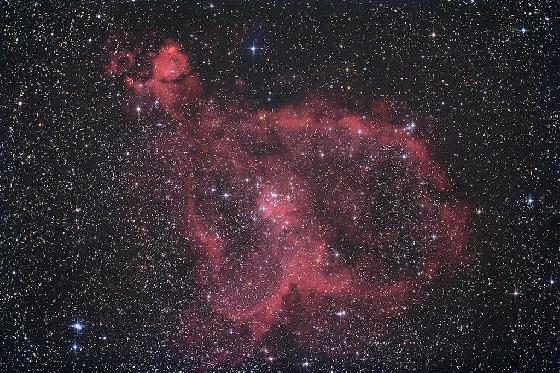 IC1805 Nébuleuse du Cœur