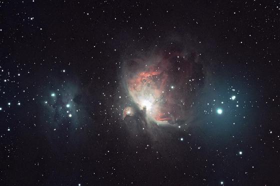 M42 et le brouillard