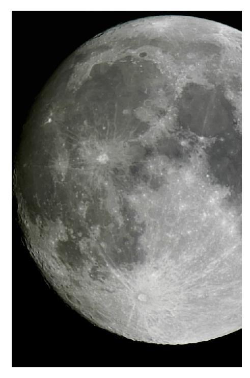 panorame de la lune