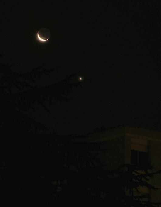 rapprochement Lune/ Vénus rapprochement Lune/ Vénus