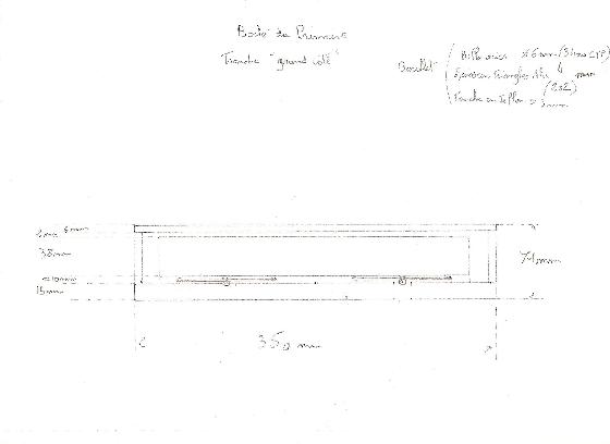 boite primaire v2 vue par la tranche