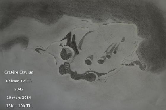 Lune: Cratère Clavius
