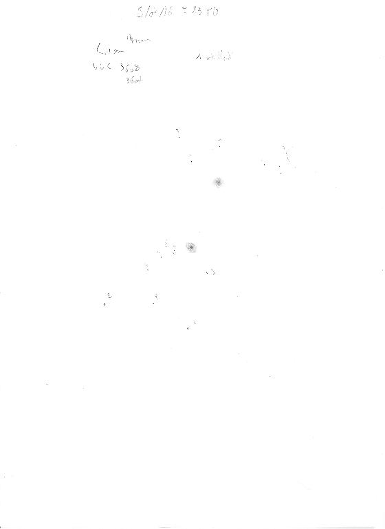 Galaxies NGC 3608-07 Lion original